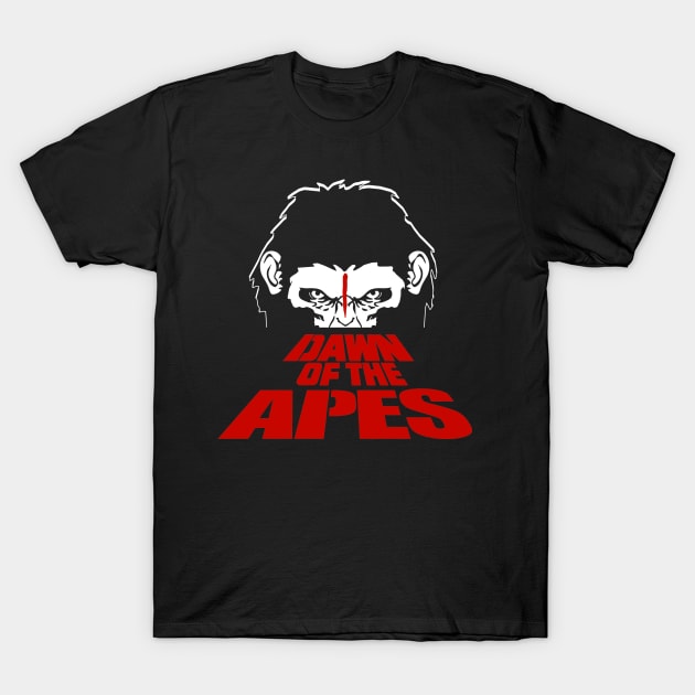 Dawn of the Apes T-Shirt by GorillaMask